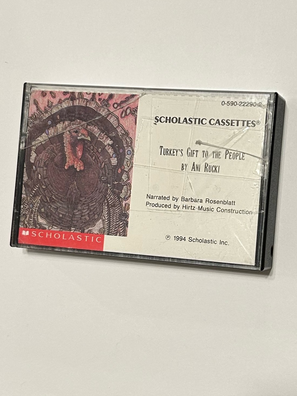 Scholastic Cassettes Turkey’s Gift to the People